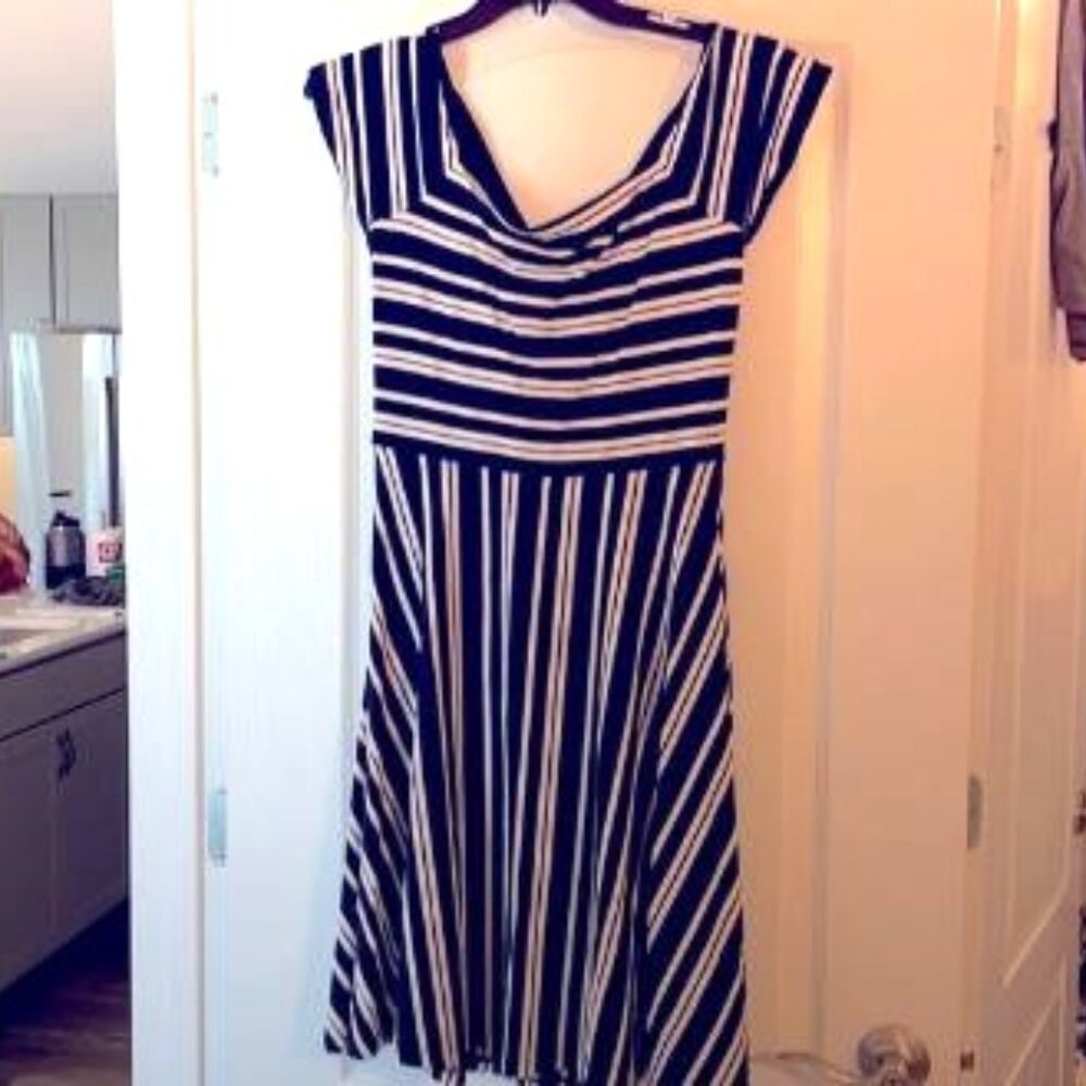 Loft Fit and Flare Dress